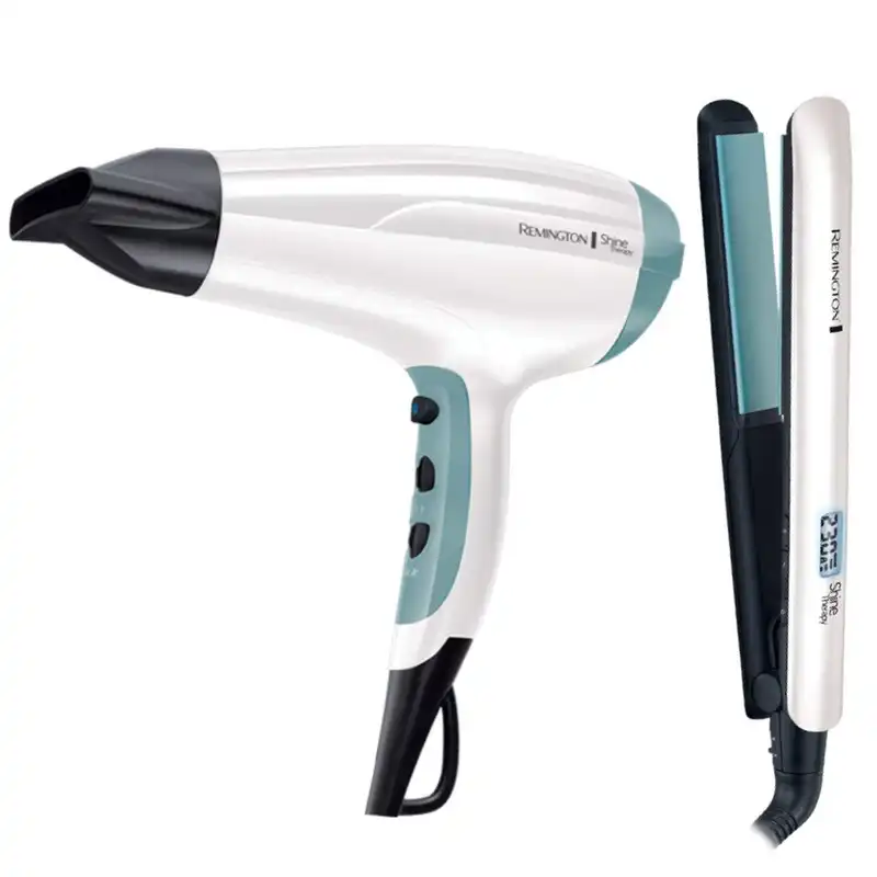 اتو مو و سشوار  رمینگتون مدل Shine Therapy S8500GP