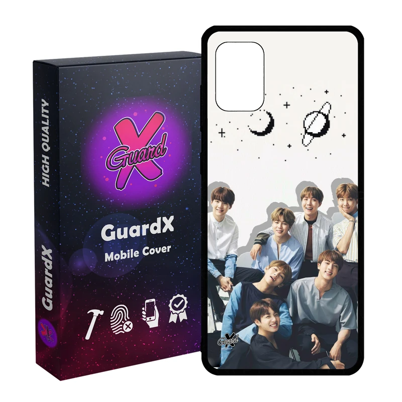 کاور گارد ایکس طرح K-Pop مدل Glass10680 مناسب برای گوشی موبایل سامسونگ Galaxy A31