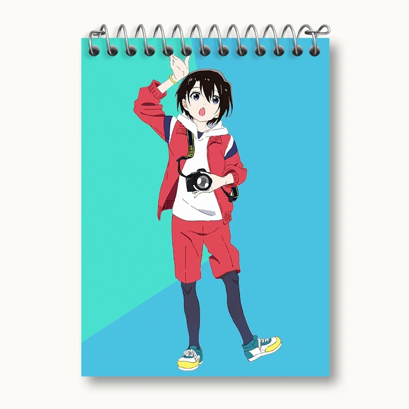 دفتر یادداشت 50 برگ خندالو مدل یوزورو نیشیمیا انیمه سایلنت ویس A Silent Voice کد 15833