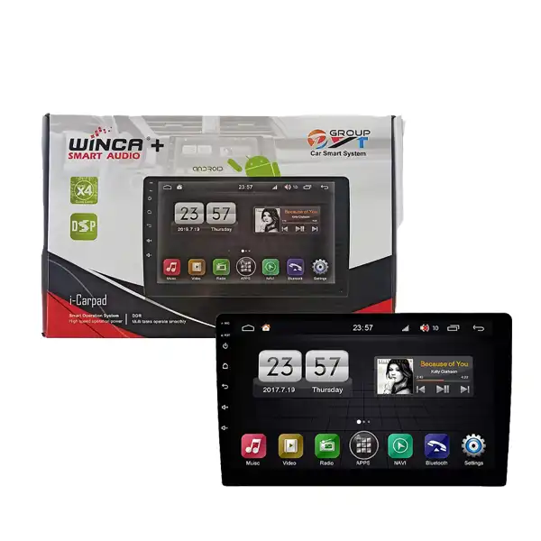 پخش کننده تصویری خودرو وینکا مدل S170 Plus مناسب برای پژو پارس