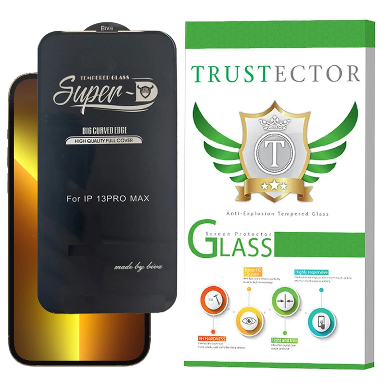 محافظ صفحه نمایش تراستکتور مدل SUTA-Glass مناسب برای گوشی موبایل اپل iPhone 13 Pro Max