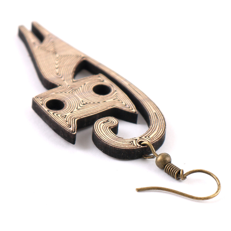 گوشواره زنانه طرح گربه کد 995 گوشواره زنانه طرح گربه کد 995