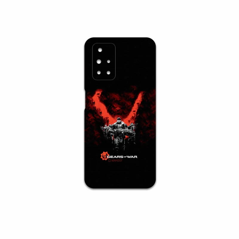 برچسب پوششی ماهوت مدل Gears-Of-War-Game مناسب برای گوشی موبایل شیائومی Redmi 10