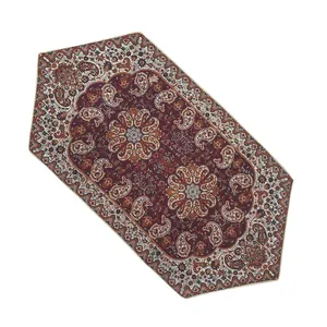 رومیزی ترمه مدل نسترن کد RSH90-45