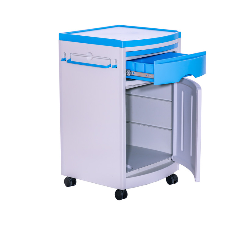 کمد کنار تخت بیمارستانی مدل پلاستیکی کد M52