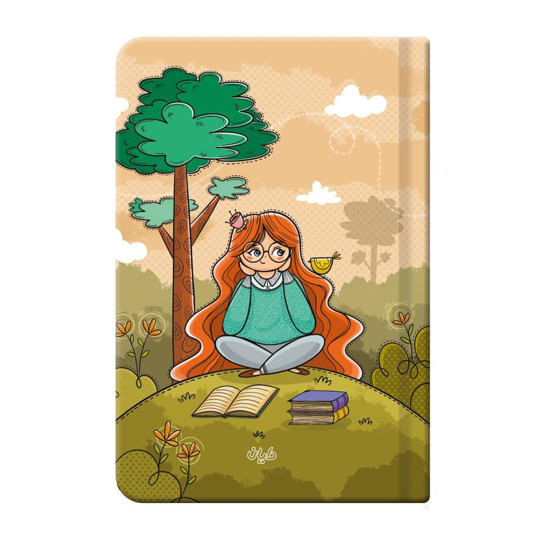 دفتر یادداشت ۱۲۰ برگ دایان مدل اروپایی طرح امیلی 8