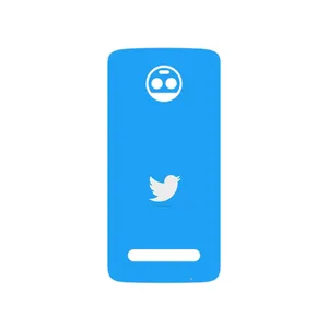MAHOOT Tweeter Cover Sticker for Motorola Moto Z2 Force