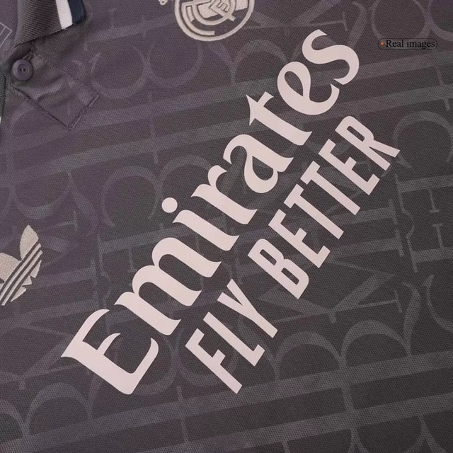پولوشرت ورزشی مردانه مدل رئال مادرید Away 2025