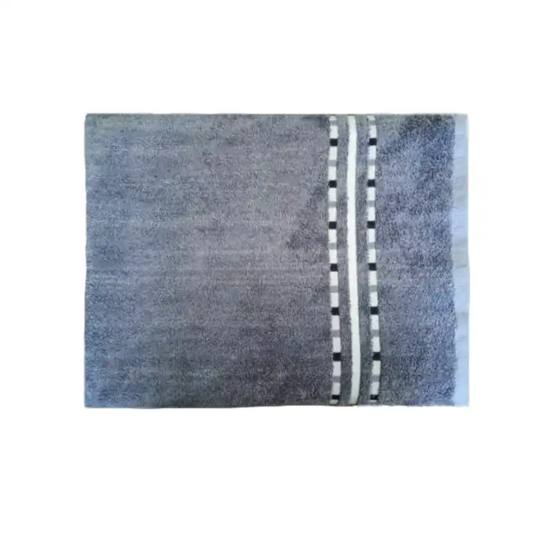 حوله حمام برق لامع طرح مربع سایز 160*100 سانتی متر