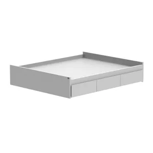 تخت خواب دونفره اسمردیس مدل R115 - MDF سایز 200*160 سانتی متر 
