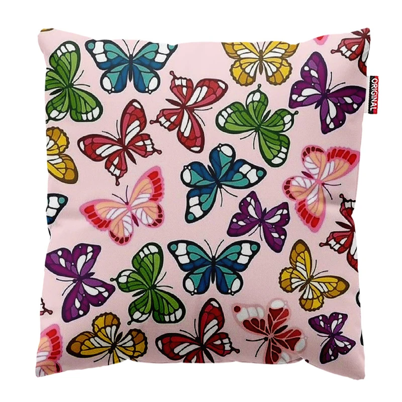 کوسن پاد آفرین طرح پروانه سایز 30*30 سانتی متر