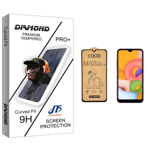 JF Diamond glass Ceramics Screen Protector For Samsung سامسونگ Galaxy A01