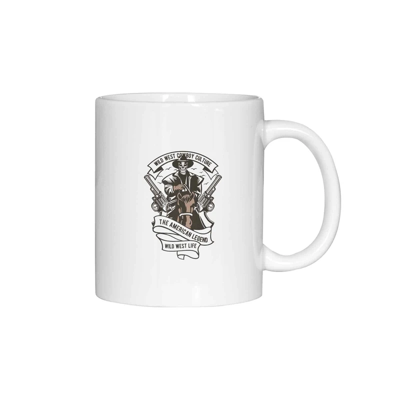 ماگ ژالینو طرح کابوی اسب سوار کد 001