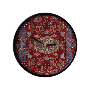 ساعت دیواری مدوپد طرح فرش نهاوند مدل C-Nahavand16
