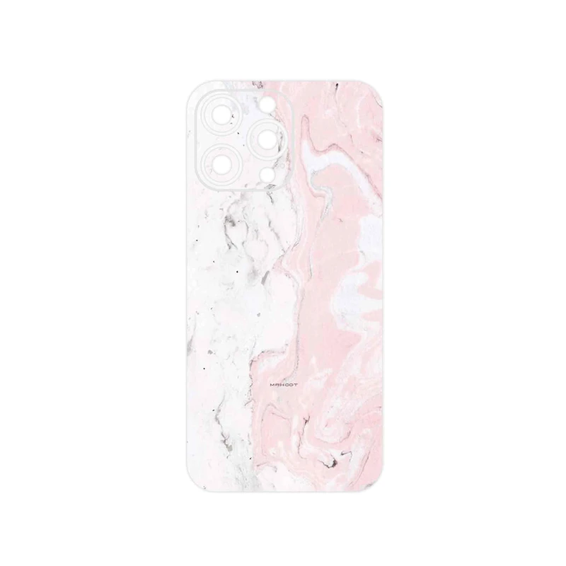 برچسب پوششی ماهوت مدل Blanco_Pink_Marble مناسب برای گوشی موبایل اپل iPhone 14 Pro Max