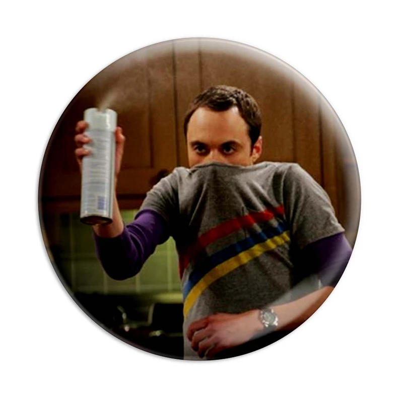 مگنت پرمانه طرح big bang theory کد pmag.14367