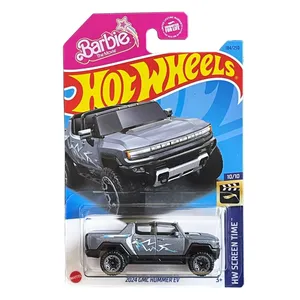ماکت ماشین هات ویلز مدل HW 2024 GMC Hummer EV Barbie