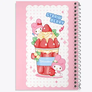 دفتر شطرنجی 50 برگ خندالو طرح ملودی کد N4204