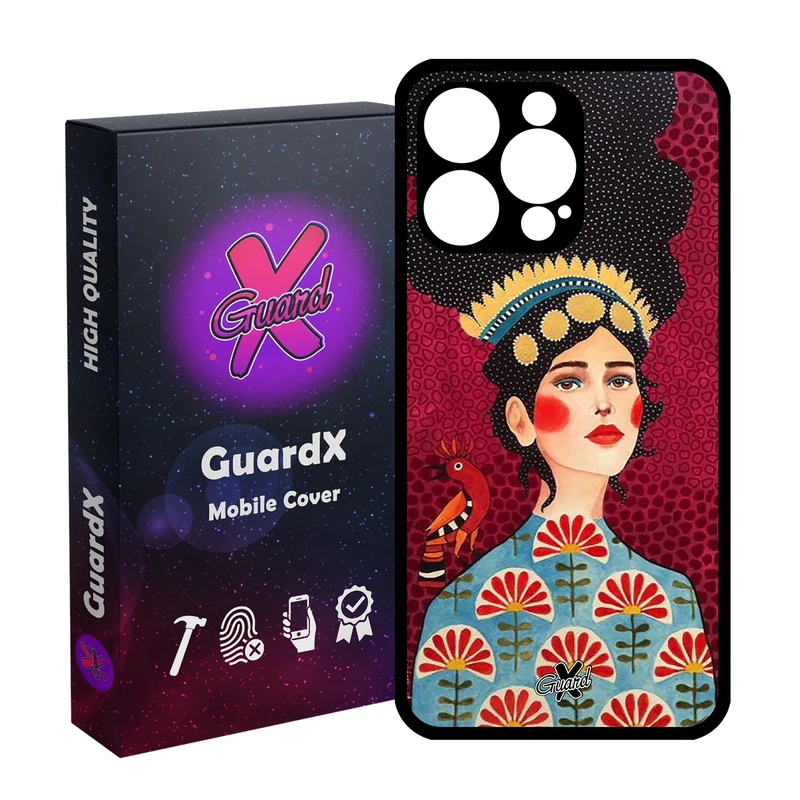 کاور گارد ایکس طرح Girl مدل Glass10179 مناسب برای گوشی موبایل اپل iPhone 15 Pro Max