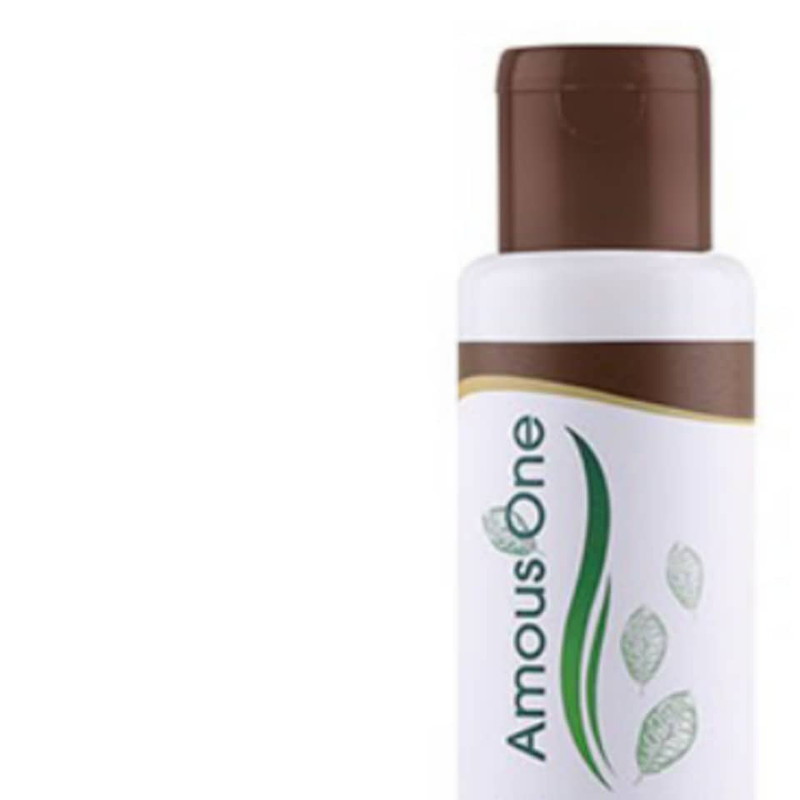 شامپو تقویت کننده مو آموس وان مدل سیر حجم 500 میلی لیتر