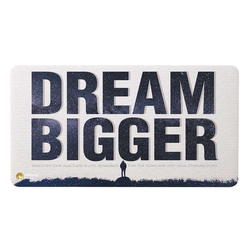 ماوس پد هومرو مدل MX613 طرح بیزینس و جملات انگیزشی