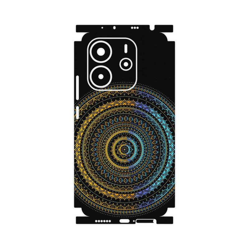 برچسب پوششی ماهوت مدل Mandala Design 2-FullSkin مناسب برای گوشی موبایل شیائومی Redmi Note 14 4G