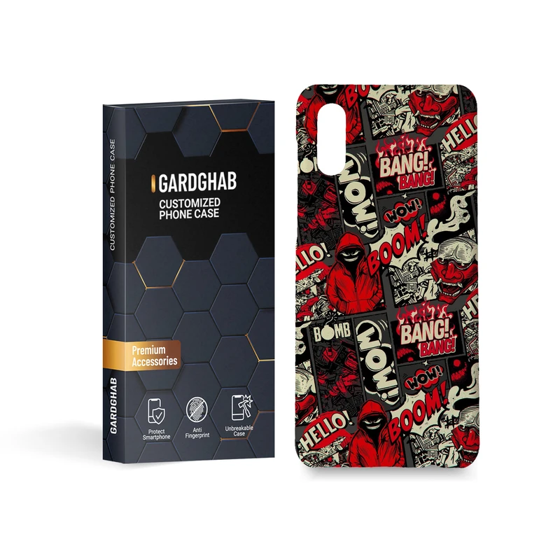 کاور گارد قاب مدل پسرانه مناسب برای گوشی موبایل سامسونگ Galaxy A02
