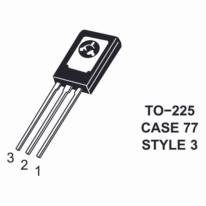 ترانزیستور مدل MJE13003 بسته 4 عددی