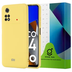 Ghab Tack SILICONE2 Cover For Xiaomi Poco M4 Pro 4G