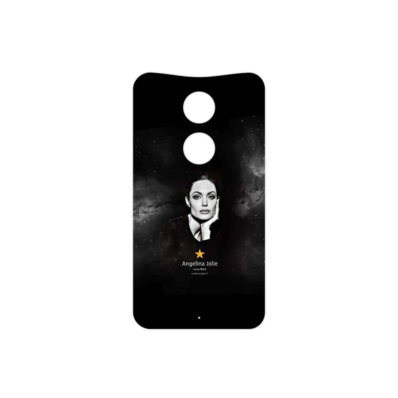 برچسب پوششی ماهوت مدل Angelina Jolie مناسب برای گوشی موبایل موتورولا Moto X 2014