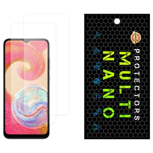 Multi Nano X-S2N Model Transparent Screen Protector Suitable For Samsung Galaxy F04 Mobile Phone Pack Of 2