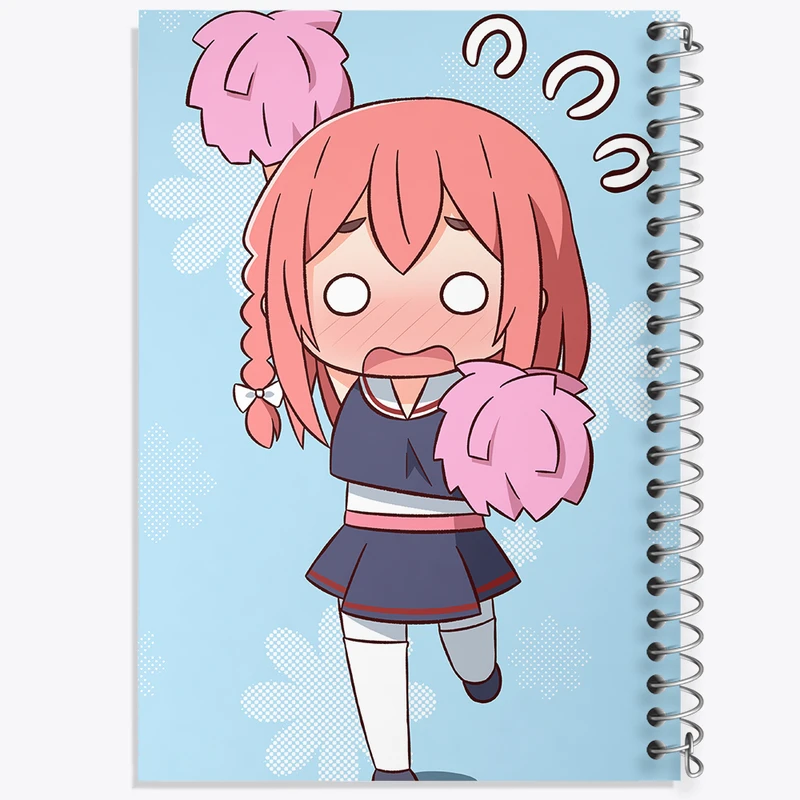 دفتر شطرنجی 50 برگ خندالو مدل سومی انیمه کانوجو اوکاری کد 34869