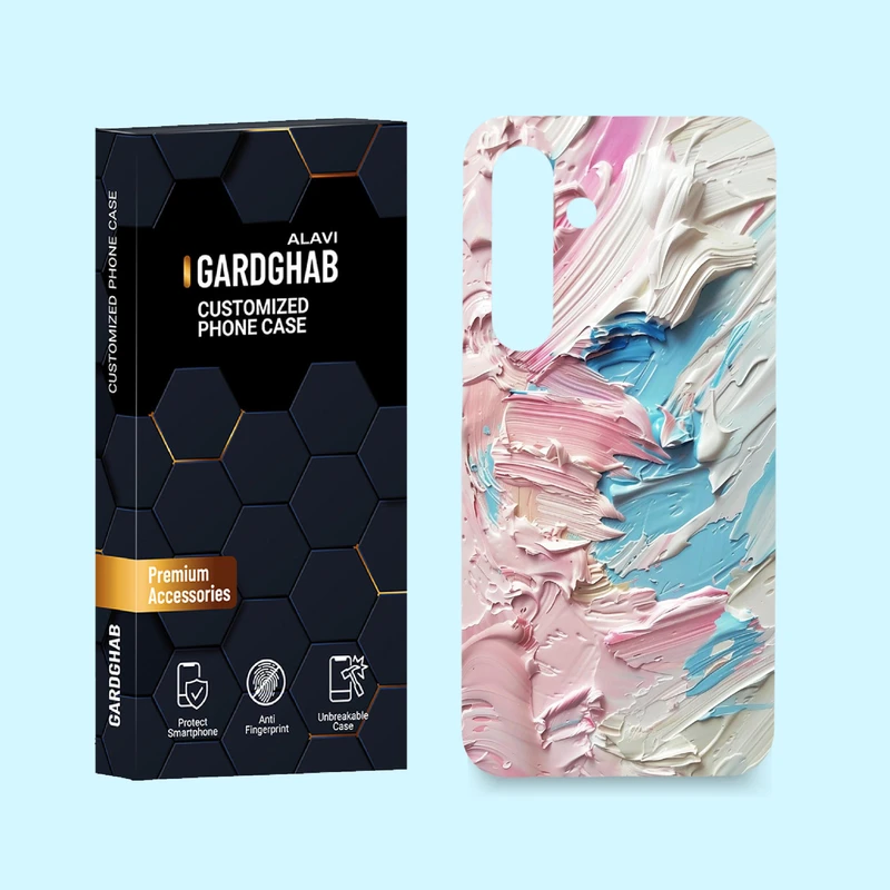 کاور گارد قاب مدل هنری مناسب برای گوشی موبایل سامسونگ Galaxy S24