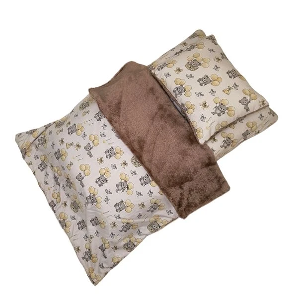 سرویس خواب کودک و نوزاد 3 تکه طرح خرسی 