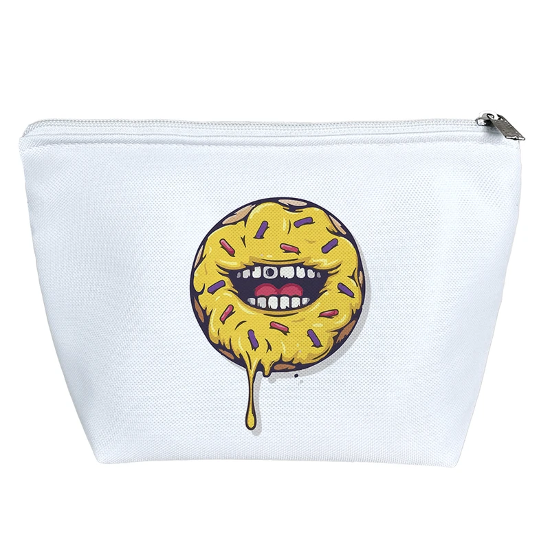 کیف لوازم آرایش دخترانه خندالو مدل دونات خندون کد 5280