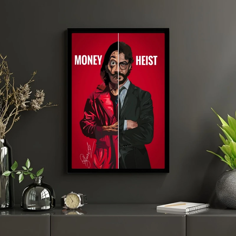 تابلو طرح Money hiest