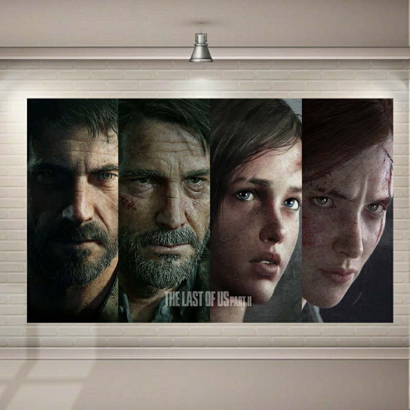 تابلو بوم طرح THE LAST OF PART II مدل SDB3923
