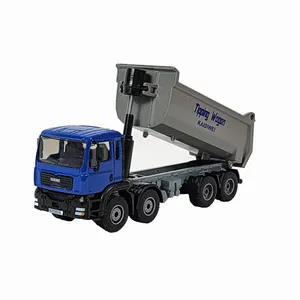 ماکت کامیون طرح کمپرسی مدل dump truck