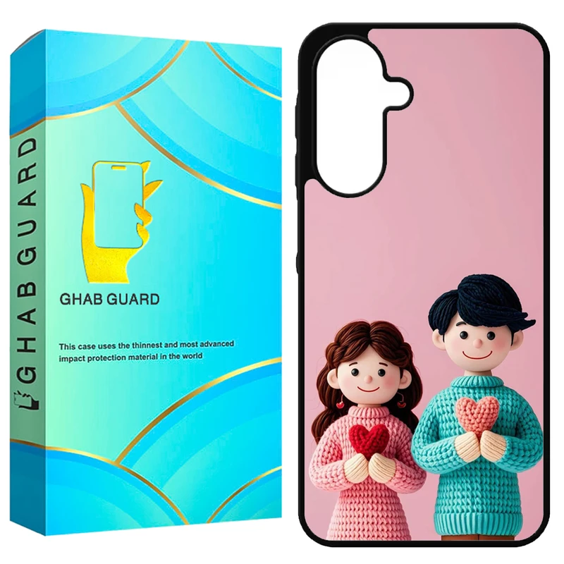 کاور قاب گارد طرح دختر و پسر مدل GA26 مناسب برای گوشی موبایل سامسونگ Galaxy A26 5G / Galaxy A17 5G