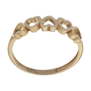 انگشتر طلا 18 عیار زنانه میو گلد مدل GD1100-54