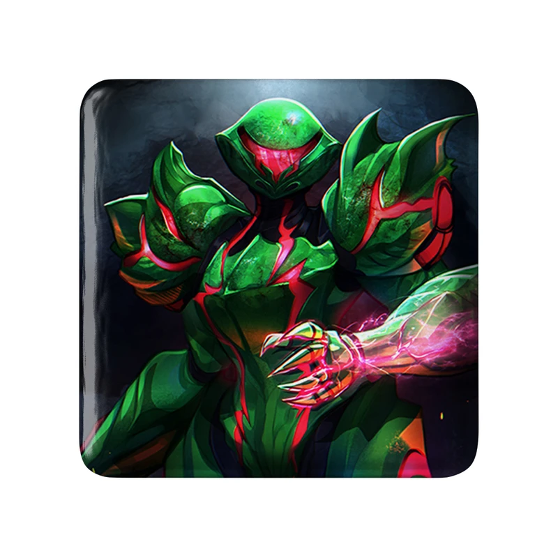 پیکسل خندالو طرح بازی متروید (Metroid) مدل مربعی کد 35677