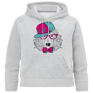 هودی دخترانه مدل M 61 سگ