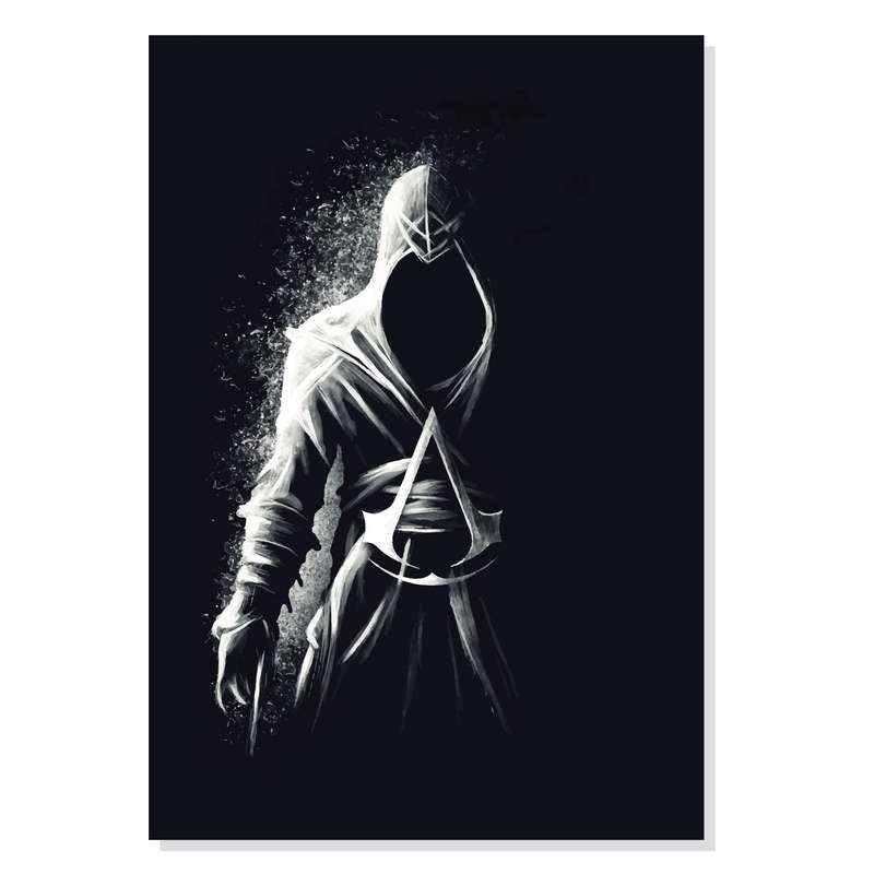 تابلو شاسی طرح گیمینگ کیش قاتل Assassins Creed مدل M0116 تابلو شاسی طرح گیمینگ کیش قاتل Assassins Creed مدل M0116