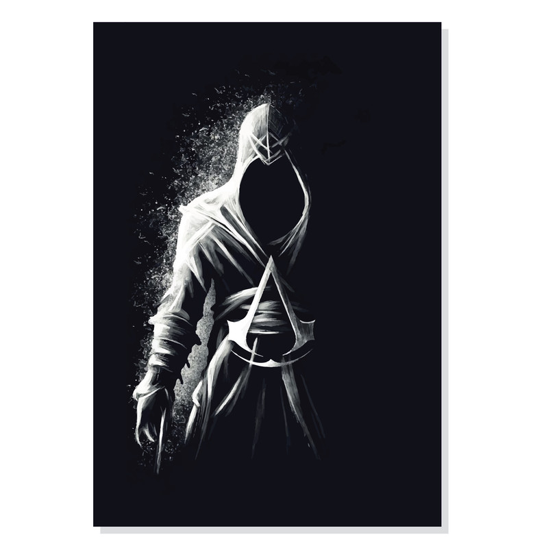 تابلو شاسی طرح گیمینگ کیش قاتل Assassins Creed مدل M0116 تابلو شاسی طرح گیمینگ کیش قاتل Assassins Creed مدل M0116