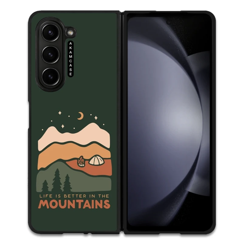 کاور آکام مدل AMC-WSGZFOLD5-MOUNTAINS-17 مناسب برای گوشی موبایل سامسونگ Galaxy Z Fold 5
