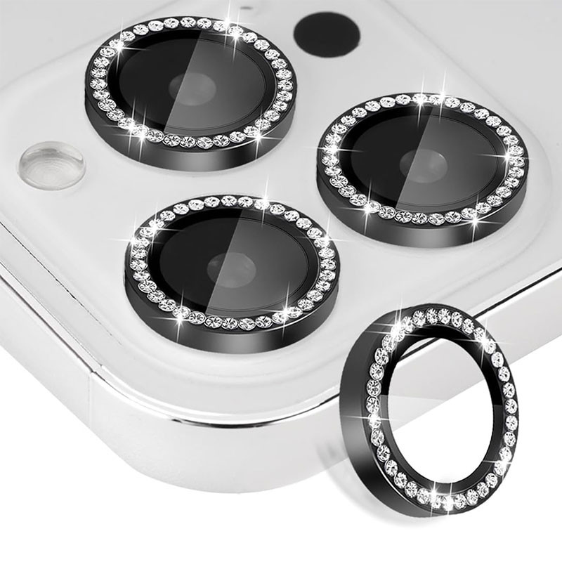 محافظ لنز دوربین کینگدام مدل Diamond Lens مناسب برای گوشی موبایل اپل iPhone 16 Pro / 16 Pro Max