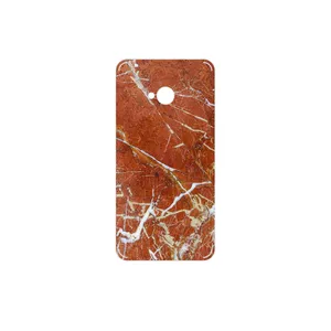 MAHOOT Red Marble Cover Sticker for HTC One