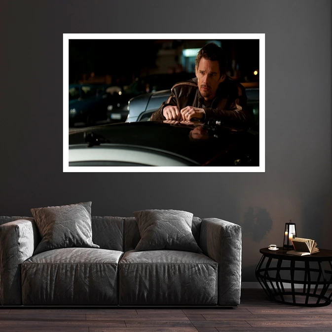 تابلو بکلیت طرح مشاهیر سینمای جهان اتان هاوک مدل قاب شاسی W-s10045