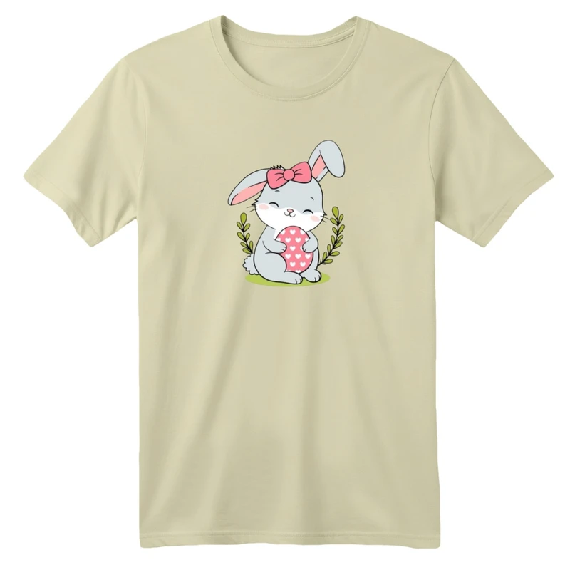 تی شرت آستین کوتاه بچگانه مدل خرگوش کد 03