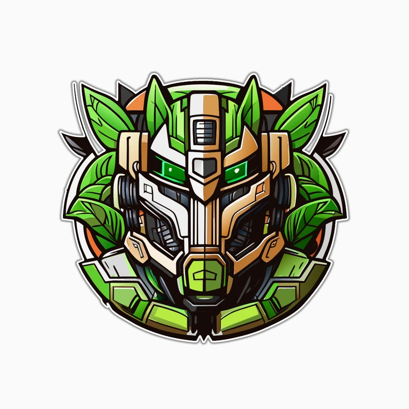 استیکر لپ تاپ و موبایل بووم طرح تبدیل شوندگان کد MD76